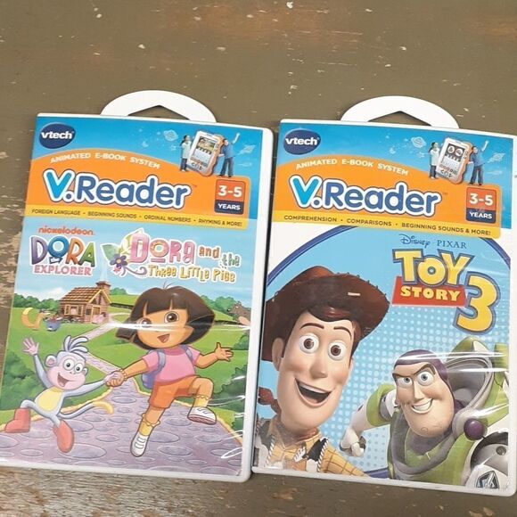 VTech V reader animated e-book system. - Picture 1 of 6
